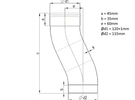 Cot in S zinc 120mm [1]