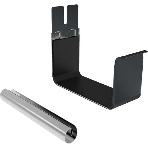 Accesorii jgheaburi - imbinare jgheab rectangular - patrat RAL 7016