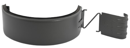 imbinare jgheab RAL 7037, 150mm [2]