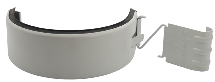imbinare jgheab RAL 9002, 150mm [2]