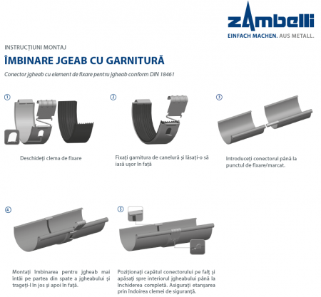 imbinare jgheab testa di moro, 150mm [1]