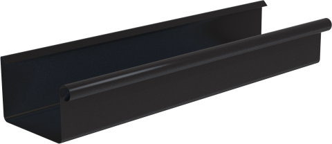 Jgheaburi - Jgheab rectangular 120mm vopsit RAL 8019