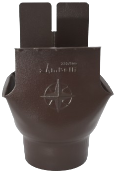 Accesorii jgheaburi - Racord jgheab rectangular la burlan rotund, 120/100mm