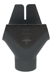 racord jgheab 150mm RAL 7016