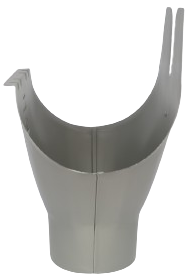 racord jgheab 150mm RAL 7037 [1]