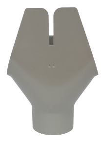 racord jgheab 150mm RAL 7037 [2]