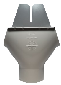 Accesorii jgheaburi - racord jgheab 150mm RAL 7037