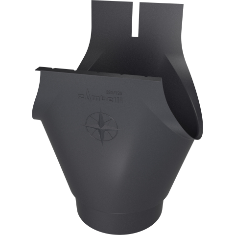 Racord jgheab-burlan 150/120mm RAL 7016