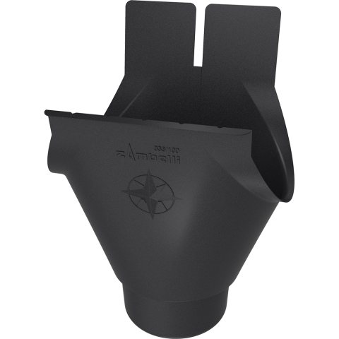 Racord jgheab-burlan D190/120mm RAL 7016 Zambelli