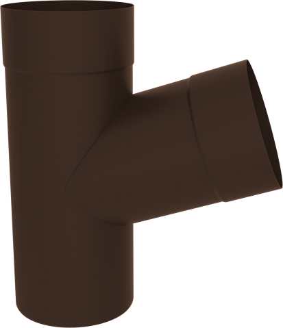 Accesorii burlane - Ramificatie burlan caramiziu RAL 8004 100mm