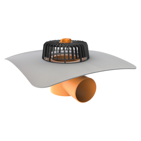 Receptori si deversoare - TW 125 PVC V