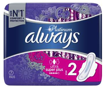 ALWAYS PLATINUM SUPER SIZE 2 7/SET [2]