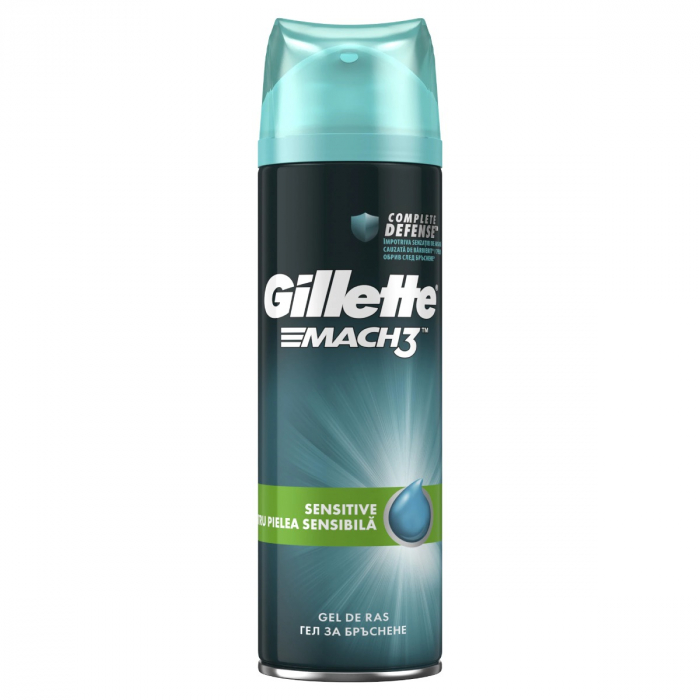 GILLETTE MACH3 GEL RAS SENSITIVE 200ML [1]