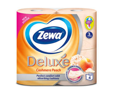 ZEWA HARTIE IGIENICA PIERSICA 3STR 4/SET [2]