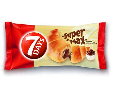 CROISSANT & CHEKBAR - 7 DAYS CROISSANT SUPER MAX CACAO 110G (18)