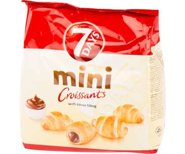 CROISSANT & CHEKBAR - 7 DAYS MINI CROISSANT CACAO 185G(8)