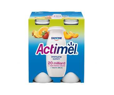 LACTATE OUA SI PAINE - ACTIMEL MULTIFRUIT 4X100G