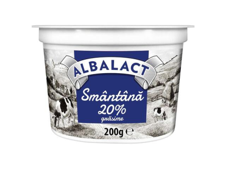 LACTATE OUA SI PAINE - ALBALACT SMANTANA 20% 200G