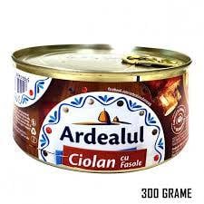 PATEURI SI CONSERVE CARNE - PESTE - ARDEALUL CIOLAN CU FASOLE 300G