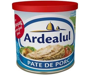 PATEURI SI CONSERVE CARNE - PESTE - ARDEALUL PATE PORC 300G