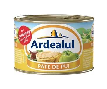 PATEURI SI CONSERVE CARNE - PESTE - ARDEALUL PATE PUI 200G