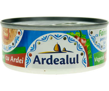 PATEURI SI CONSERVE CARNE - PESTE - ARDEALUL PATE VEGETAL CU ARDEI 100G