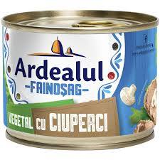 CARNE MEZELURI SI PESTE - ARDEALUL PATE VEGETAL CU CIUPERCI 200G
