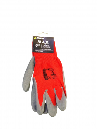 INTRETINEREA CASEI SI INGRIJIRE ANIMALE - ARDON BLADE MANUSI LATEX ROSU-GRI 9''