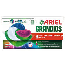 INTRETINEREA CASEI SI INGRIJIRE ANIMALE - ARIEL CAPSULE GRANDIOS COLOR 12BUC/435.6G***