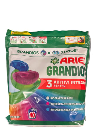 INTRETINEREA CASEI SI INGRIJIRE ANIMALE - ARIEL CAPSULE GRANDIOS COLOR 40BUC/1.452KG***