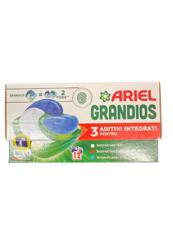 DETERGENTI - ARIEL CAPSULE GRANDIOS MOUNTAIN SPRING 12BUC/435.6G***