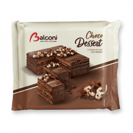 PRAJITURI VITRINA & COZONAC - BALCONI TORT CIOCOLATA 400G(6)