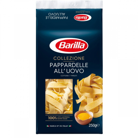 PRODUSE NATURALE SI SANATOASE - BARILLA EMILIENE PAPPARDELLE CU OU 250G N.176