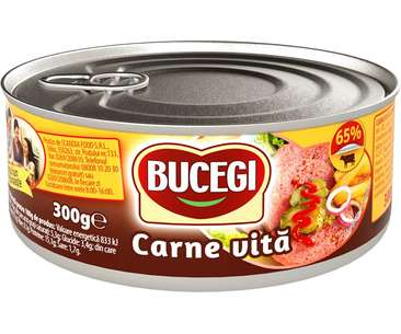 PATEURI SI CONSERVE CARNE - PESTE - BUCEGI CARNE VITA 300G