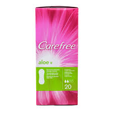 ABSORBANTE - CAREFREE ABS PANTY ALOE 20BUC
