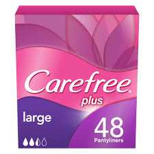 CREME VOPSELE SAPUN & PASTA DE DINTI - CAREFREE PANTY PLUS LARGE 48BUC