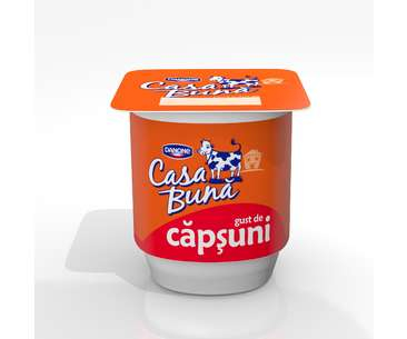 LACTATE OUA SI PAINE - CASA BUNA IAURT CAPSUNI 100G (24)