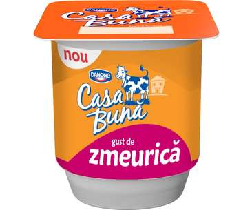 LACTATE OUA SI PAINE - CASA BUNA IAURT ZMEURICA 100G (24)