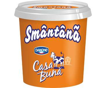LACTATE OUA SI PAINE - CASA BUNA SMANTANA 12% 850G OUG67