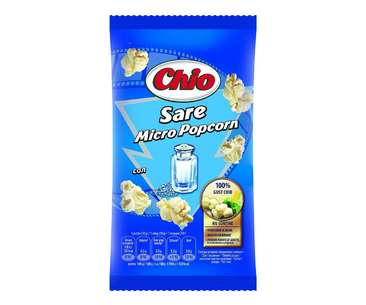 ALUNE & SEMINTE - CHIO MICRO POPCORN SARE 80G (32)