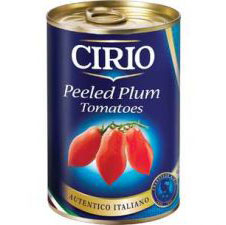 ALIMENTE DE BAZA CONSERVE SI CONDIMENTE - CIRIO ROSII PELLATI 400G (12)
