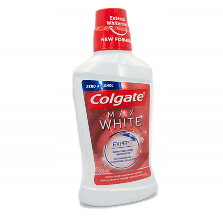 CREME VOPSELE SAPUN & PASTA DE DINTI - COLGATE APA DE GURA MAXWHITE 500ML