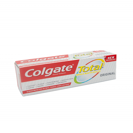 CREME VOPSELE SAPUN & PASTA DE DINTI - COLGATE TOTAL ORIGINAL 50ML