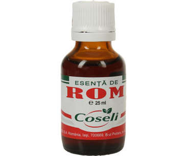 ALIMENTE DE BAZA CONSERVE SI CONDIMENTE - COSELI ESENTA ROM 25ML (16)