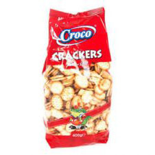 CAFEA CEREALE DULCIURI SI CIPSURI - CROCO CRACKERS SARE 400G(12)