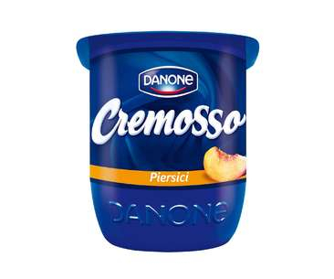 LACTATE OUA SI PAINE - DANONE CREMOSSO IAURT PIERSICI 125G