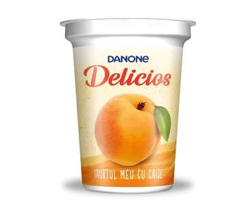 LACTATE OUA SI PAINE - DANONE DELICIOS IAURT CAISE 400G