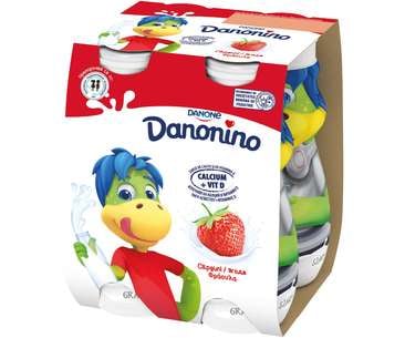 Euro Discount - DANONINO IAURT DE BAUT CU CAPSUNI 4X100G