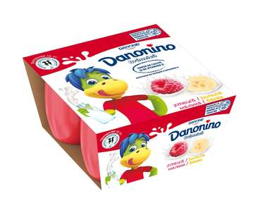 Euro Discount - DANONINO PETIT BANANE ZMEURA 4X50G (12)
