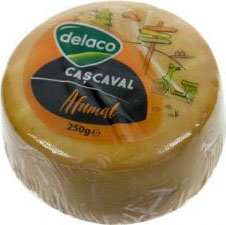 CARNE MEZELURI SI PESTE - DELACO CASCAVAL AFUMAT 250G